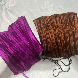 2 fashion shiny corsets